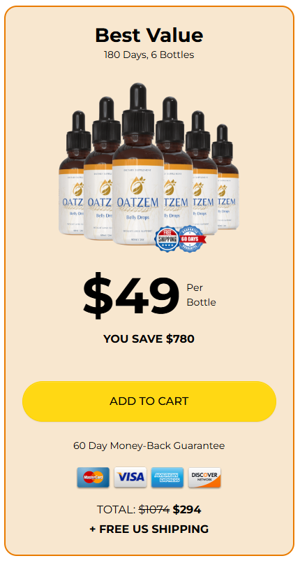 Buy OatZem 6 Bottle